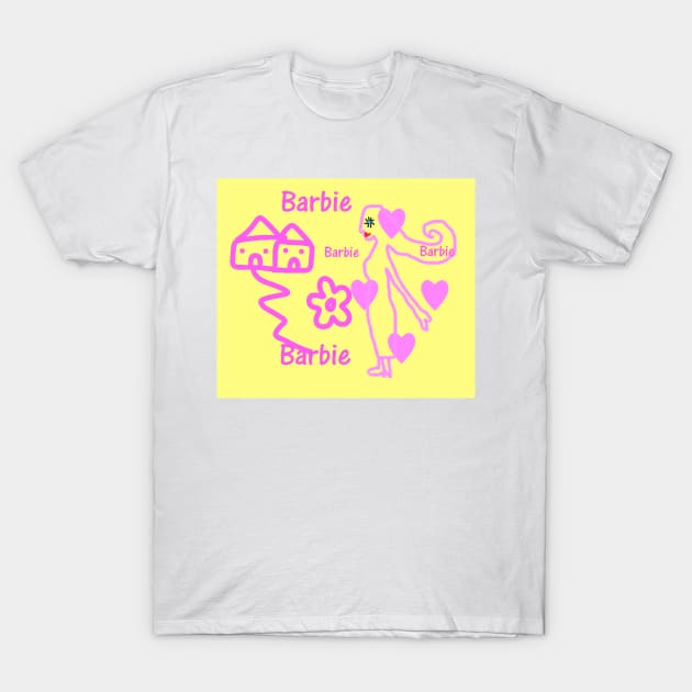 Barbie Land T-Shirt by KatieGaughan